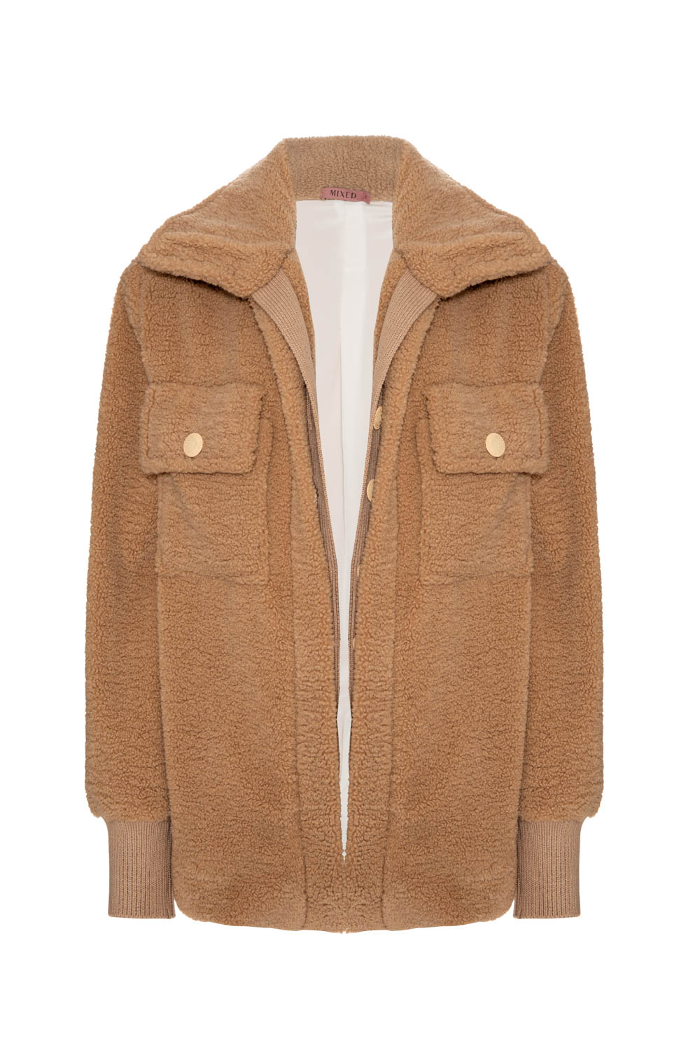 ジャケット・アウター Stone  85AW Ribbed Knit cover all CASACO EVEREST I25 | MIXED