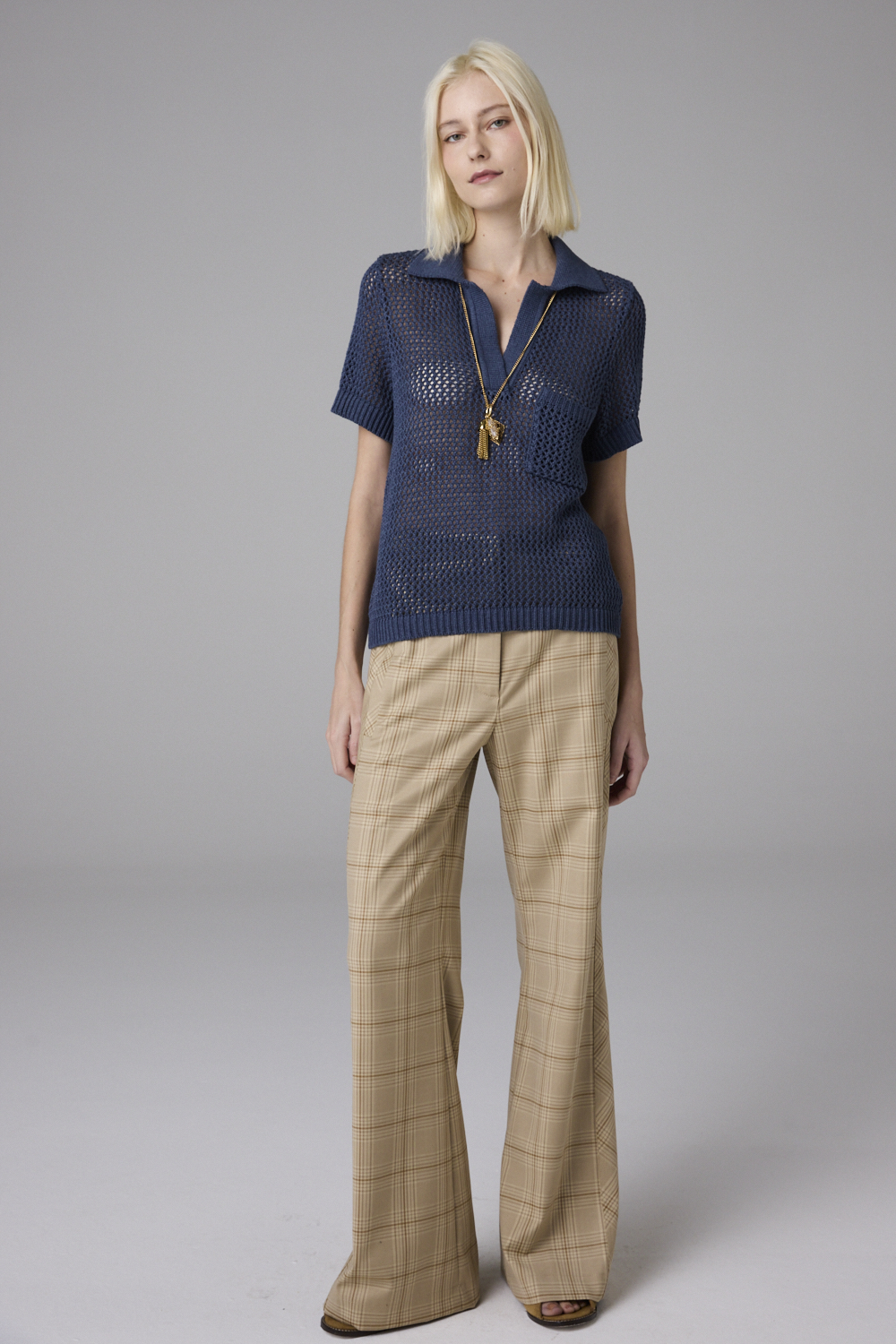 BLUSA TRICOT INDIGO I26 | MIXED