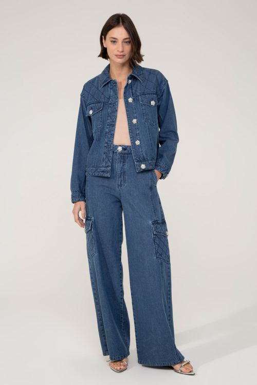 CALCA JEANS ALMA JEWELRY V24