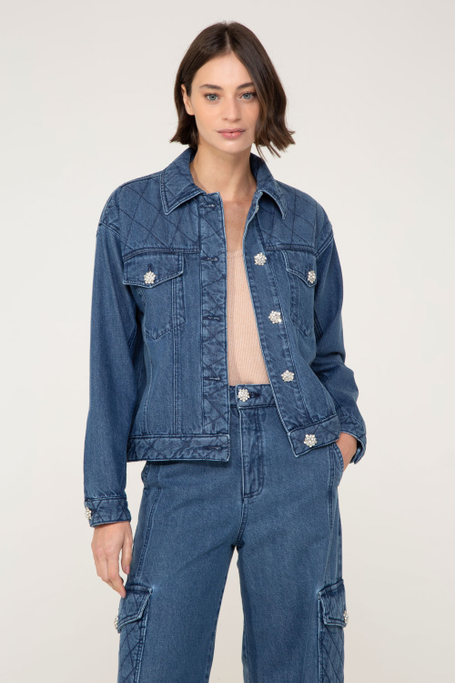JAQUETA JEANS ALMA JEWELRY V24