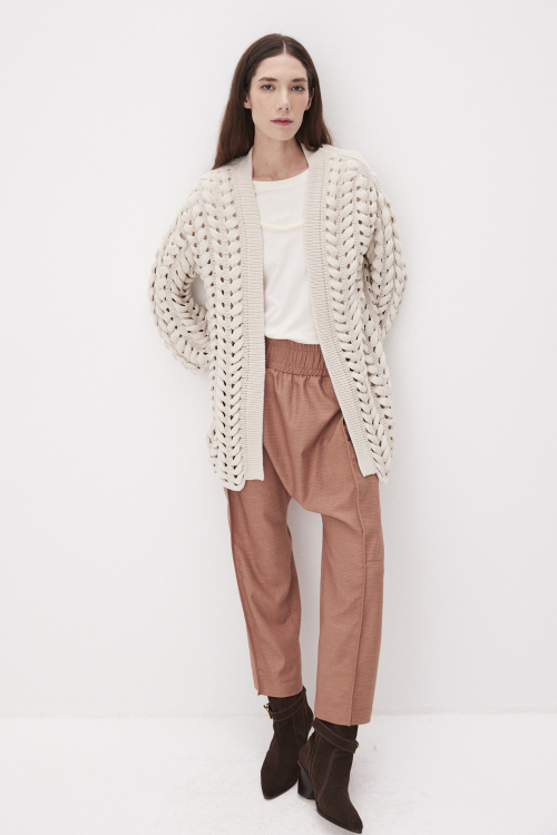 CASACO TRICOT STITCH I25