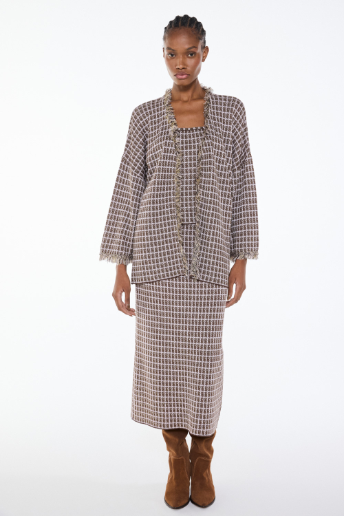 CASACO TRICOT CHESS I26