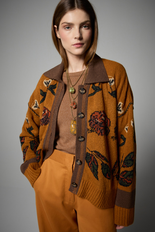 CASACO TRICOT FLOWERWOOD I26