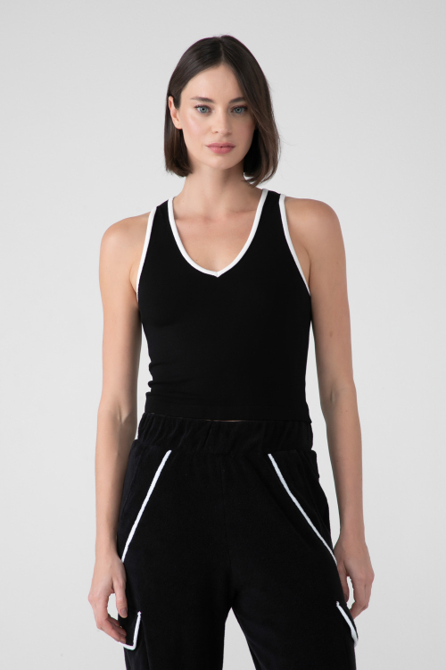 TOP TRICOT PATI BICOLOR V25