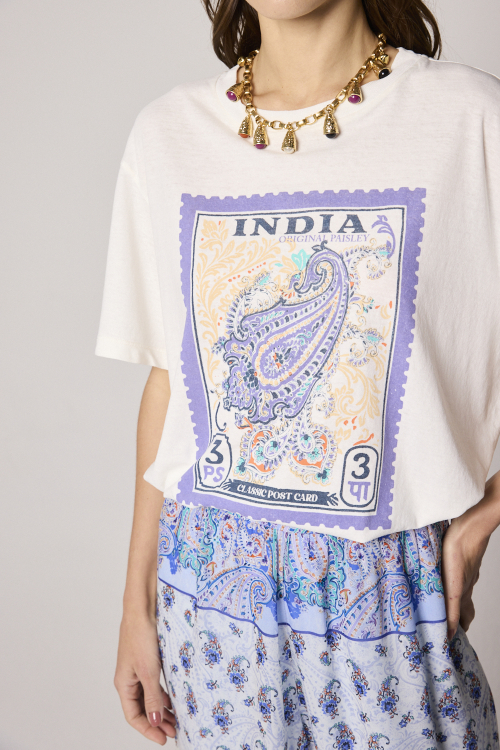 CAMISETA INDIA POSTCARD V26