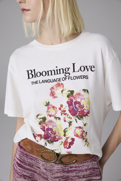 CAMISETA BLOOMING LOVE I26