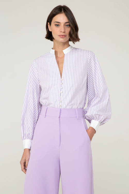 CAMISA PURPLE LINES V24