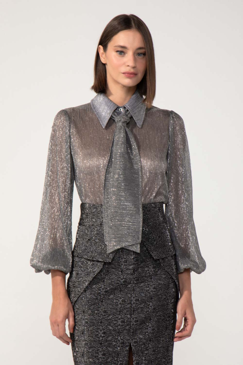 CAMISA SOPHIA SILVER I24