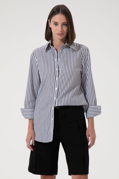 CAMISA BLACK LINES I24