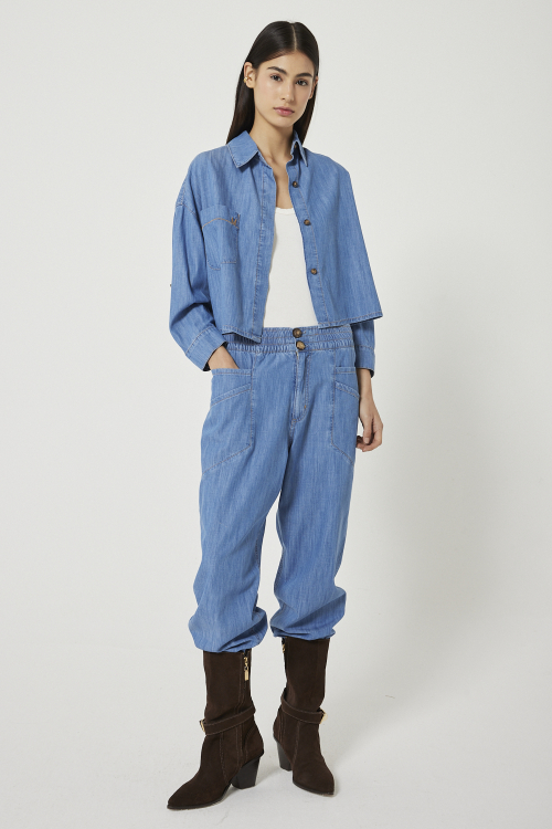 CAMISA FEDERICA TENCEL JEANS I25