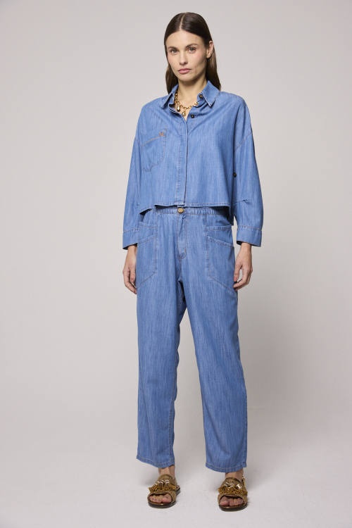 CALCA FEDERICA TENCEL JEANS V26