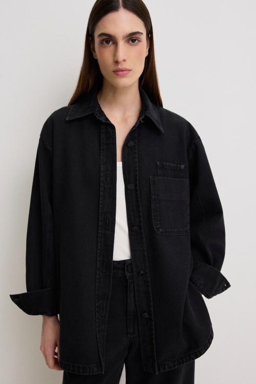 CAMISA JASMIN JEANS BLACK I26