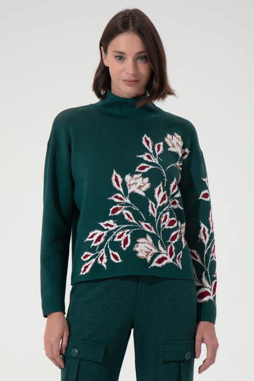 TRICOT FLORAL TRADITION I24