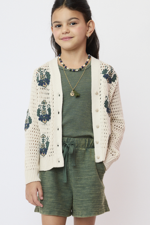 CARDIGAN TRICOT MUMBAI KIDS V26