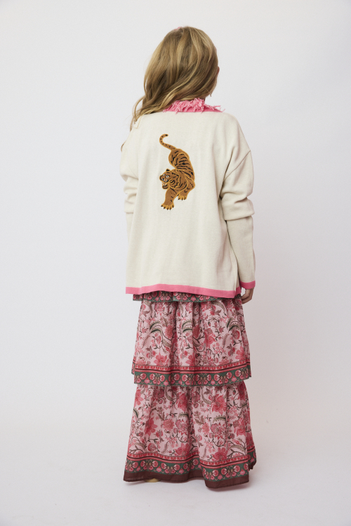 CARDIGAN TRICOT TIGER KIDS V26
