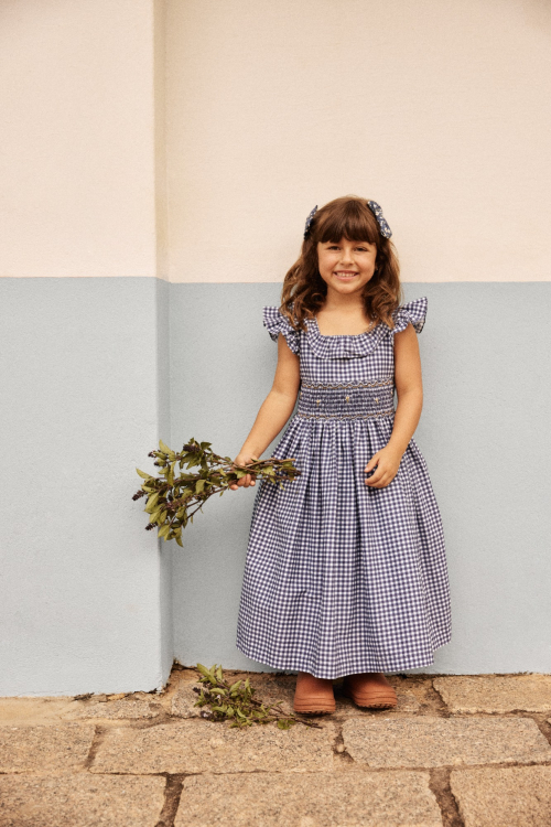 VESTIDO VICHY BABY I25