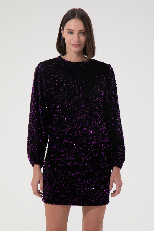 MOLETOM PURPLE SHINE I24