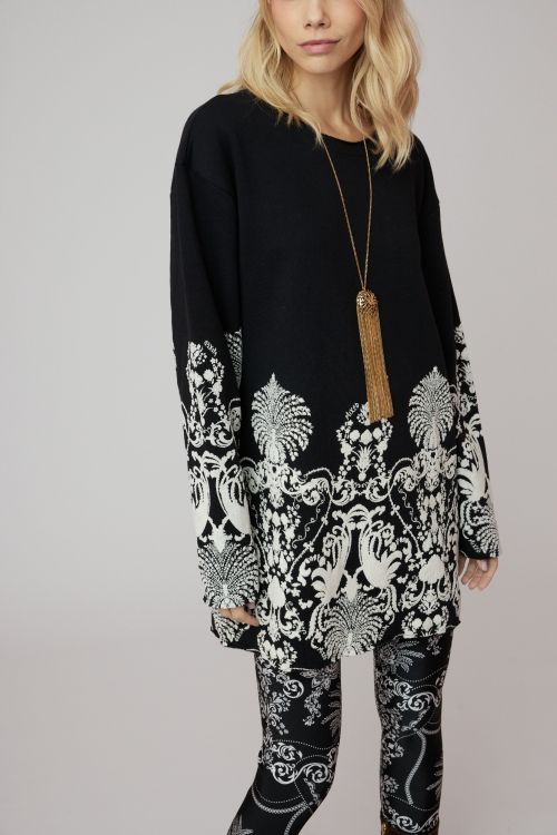 MOLETOM BLACK JARDIN I25