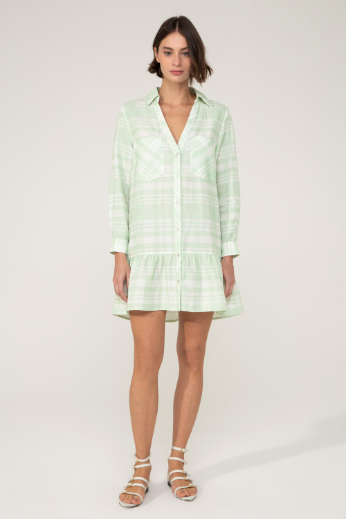 VESTIDO MINI VICHY V24