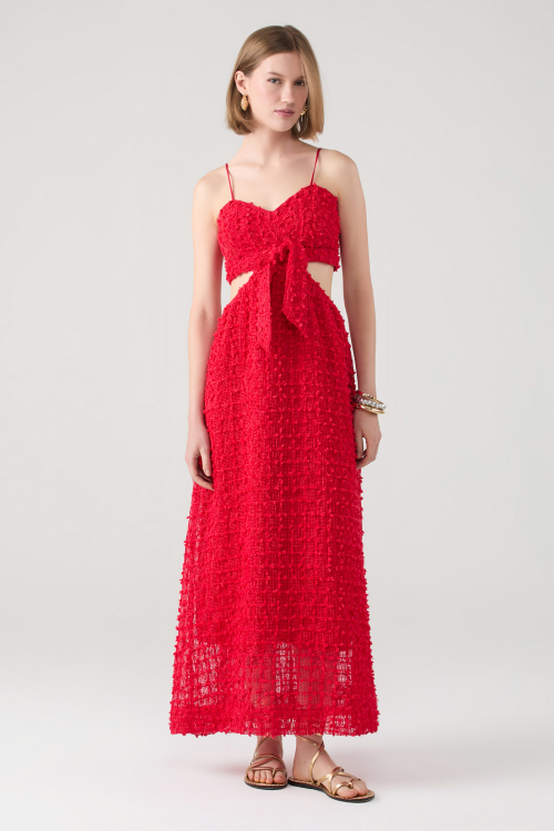 VESTIDO MIDI FLAMBOYANT V25