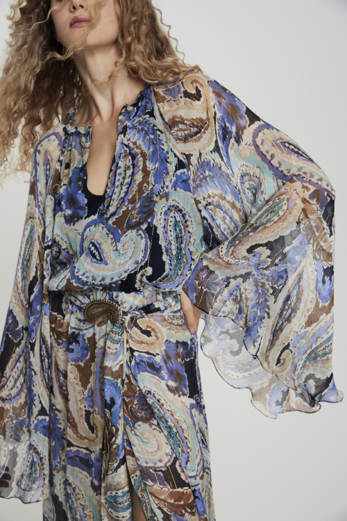 VESTIDO ACQUA FOLK I25