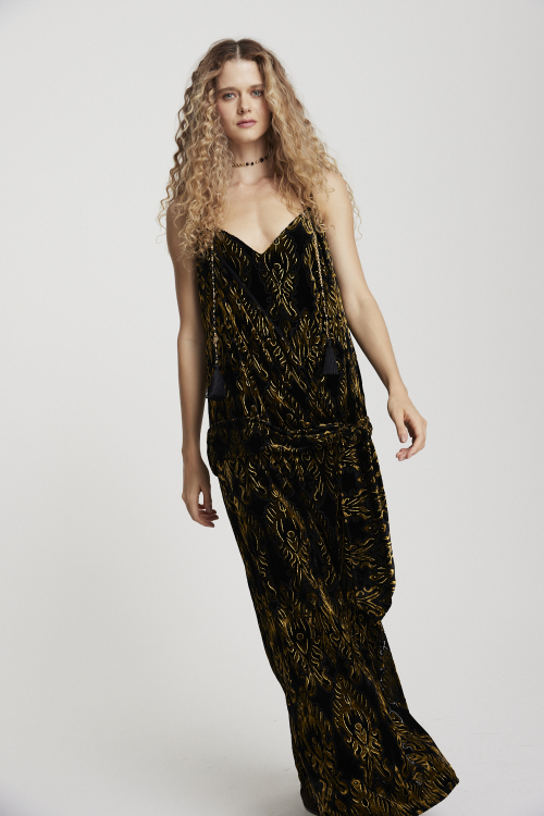 VESTIDO GIPSY VELVET I25