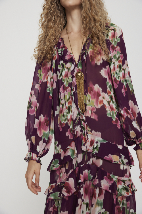 VESTIDO FLORAL TOUJOUR I25