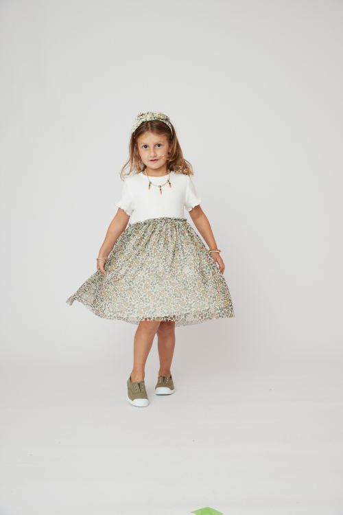 VESTIDO RIB BERRY KIDS I25