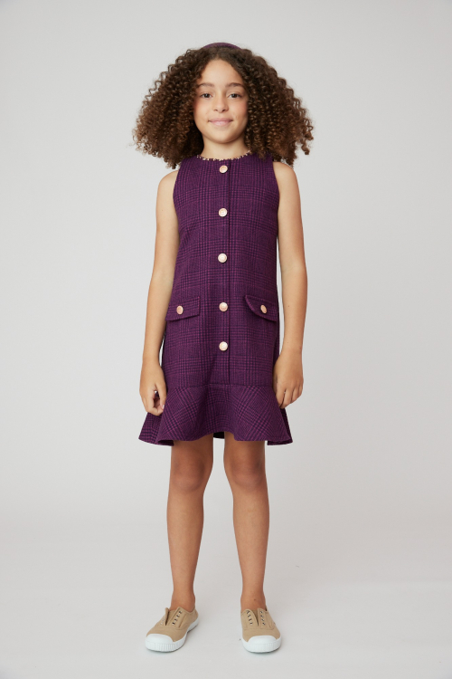 VESTIDO GRAPE KIDS I25