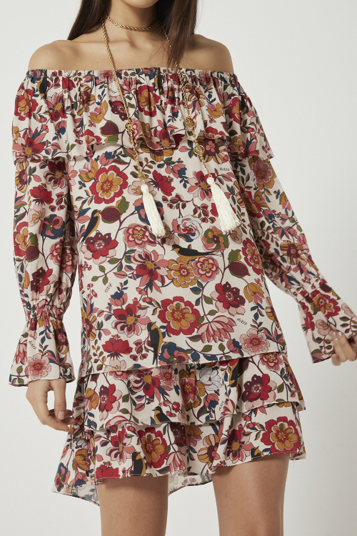 VESTIDO MINI BIRDIE I25