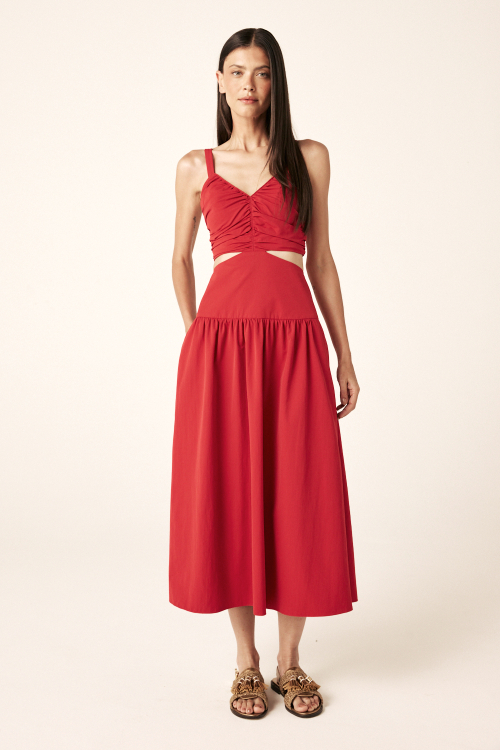 VESTIDO MIDI CHRISTMAS V26