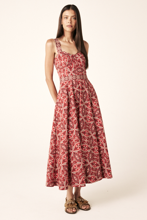 VESTIDO MIDI JOY V26