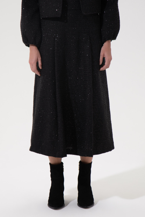 SAIA MIDI SPARKLING BLACK I24