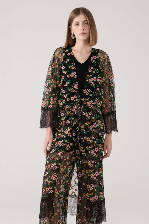 COVER UP TULE FIORE NOTTE V25