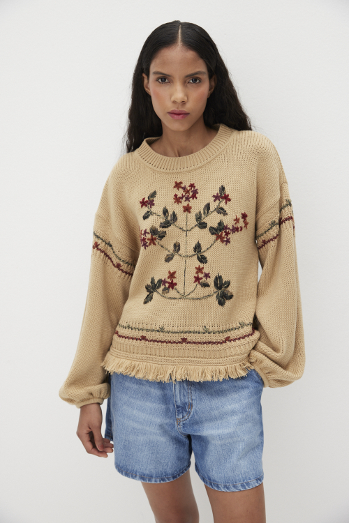 BLUSA TRICOT ORQUIDARIO I25