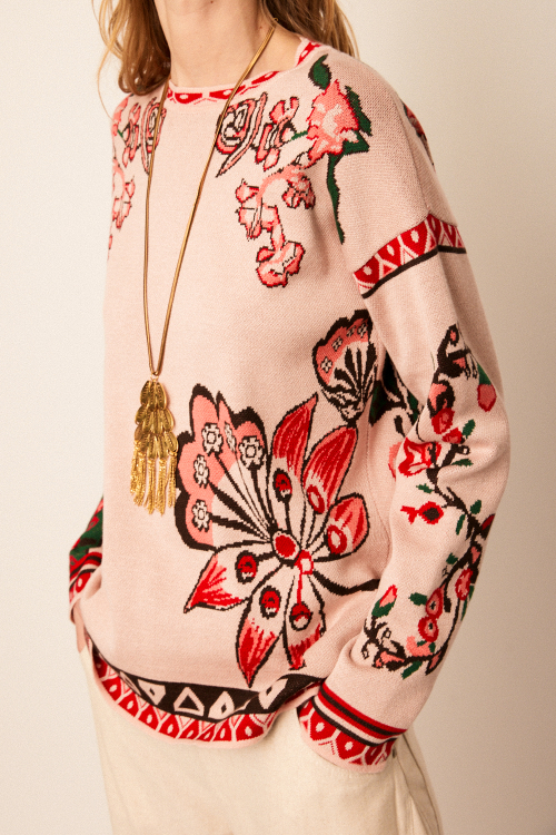 BLUSA TRICOT PINK CITY V26