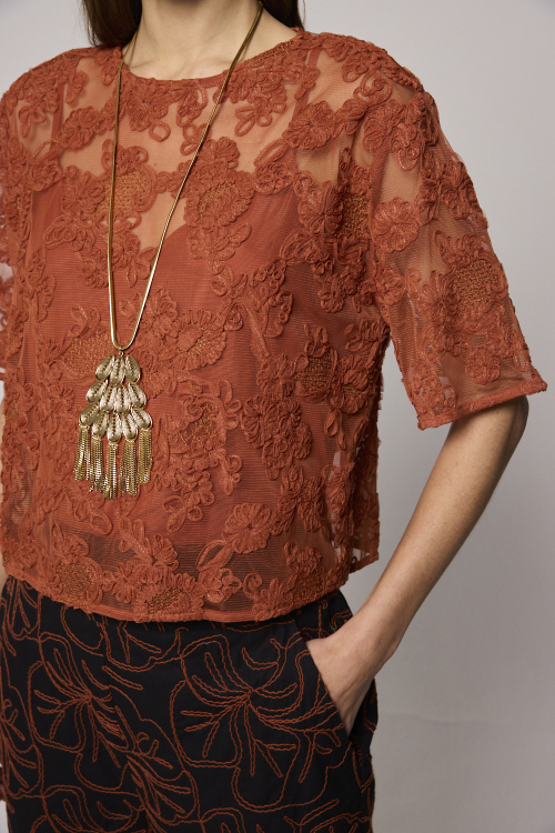 BLUSA TULE AMBAR V26