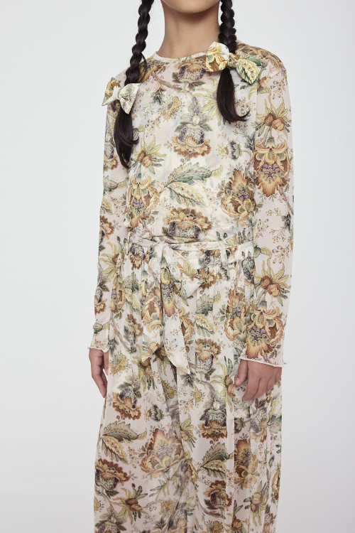 BLUSA TULE ESTAMPADA KIDS I26