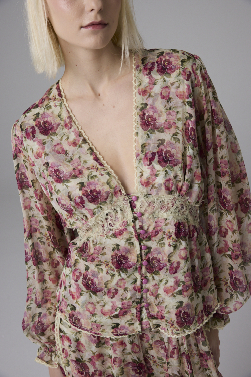 BLUSA ENGLISH ROSES I26