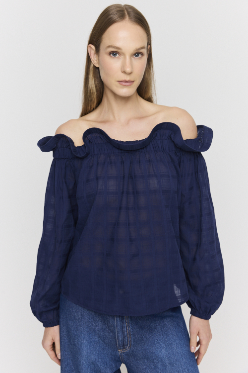 BLUSA JULIE OMBRO A OMBRO I26