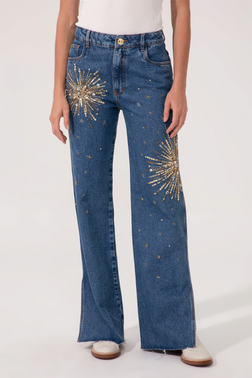 CALCA JEANS SHINE I23