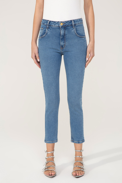 CALCA JEANS SKINNY ROYAL V24