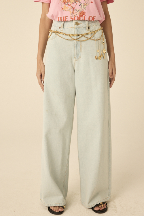 CALCA JEANS LIGHT WASH V26