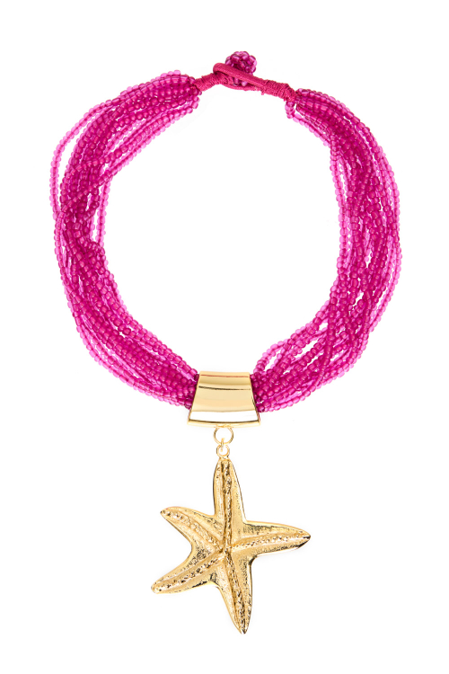 COLAR PINK STARFISH V26