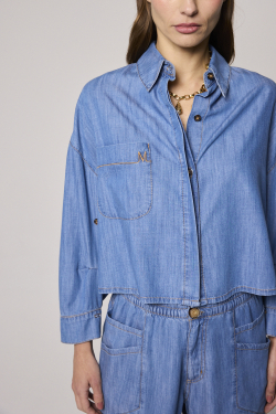 CAMISA FEDERICA TENCEL JEANS V26